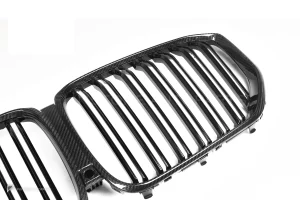 กระจังหน้าดรายคาร์บอน ทรง กระจังซี่คู่ BMW X5 G05 ก่อนไมเนอร์เชนจ์ SOOQOO