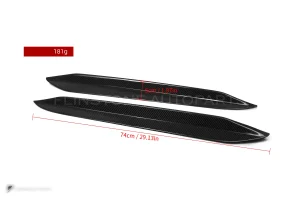คิ้วกระจกข้างดรายคาร์บอน ทรง MP BMW X6 G06 F96 SOOQOO