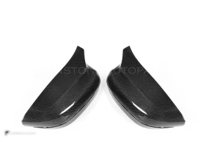 ครอบกระจกมองข้างดรายคาร์บอน ทรง F9x (พวงมาลัยซ้าย) BMW i3 G28 SOOQOO