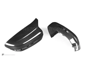 ครอบกระจกมองข้างดรายคาร์บอน ทรง F9x (พวงมาลัยขวา) BMW i3 G28 SOOQOO