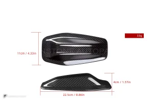 ครอบเสาอากาศดรายคาร์บอน ทรง OEM BMW i4 SOOQOO