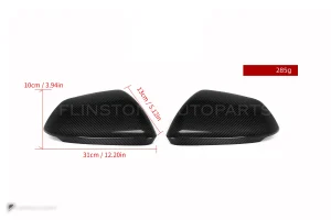 ครอบกระจกมองข้างดรายคาร์บอน ทรง OEM Lamborghini Urus SOOQOO