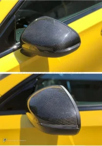 ครอบกระจกมองข้างดรายคาร์บอน ทรง OEM Mercedes-Benz A-Class W177 SOOQOO