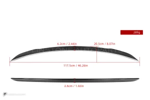 สปอยเลอร์ท้ายดรายคาร์บอน ทรง OEM (ซีดาน) Mercedes-Benz A-Class W177 SOOQOO