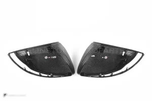 ครอบกระจกมองข้างดรายคาร์บอน ทรง OEM (พวงมาลัยซ้าย) Mercedes-Benz C-Class W205 SOOQOO