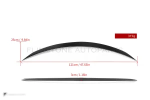 สปอยเลอร์ท้ายดรายคาร์บอน ทรง OEM (2 ประตู) Mercedes-Benz C-Class W205 SOOQOO