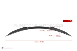 สปอยเลอร์ท้ายดรายคาร์บอน ทรง X (2 ประตู) Mercedes-Benz C-Class W205 SOOQOO