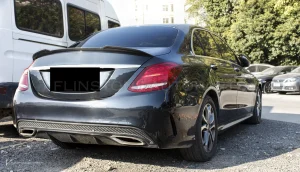 สปอยเลอร์ท้ายดรายคาร์บอน ทรง X (4 ประตู) Mercedes-Benz C-Class W205 SOOQOO