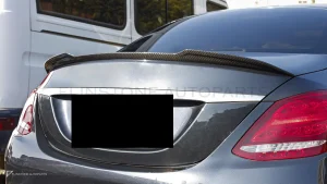 สปอยเลอร์ท้ายดรายคาร์บอน ทรง X (4 ประตู) Mercedes-Benz C-Class W205 SOOQOO