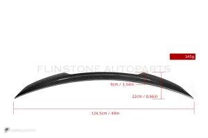 สปอยเลอร์ท้ายดรายคาร์บอน ทรง X (4 ประตู) Mercedes-Benz C-Class W206 SOOQOO