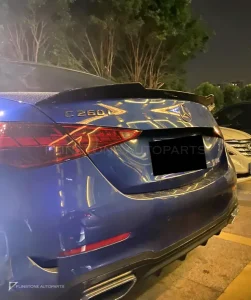 สปอยเลอร์ท้ายดรายคาร์บอน ทรง X (4 ประตู) Mercedes-Benz C-Class W206 SOOQOO