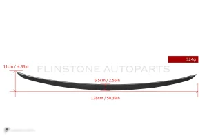 สปอยเลอร์ท้ายดรายคาร์บอน ทรง OEM (ซีดาน) Mercedes-Benz E-Class W211 SOOQOO