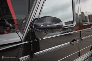 ครอบกระจกมองข้างดรายคาร์บอน ทรง OEM Mercedes-Benz G-Class W464 SOOQOO
