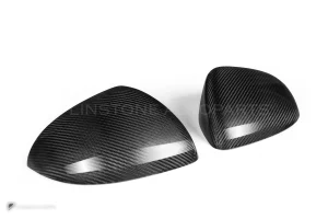 ครอบกระจกมองข้างคาร์บอนไฟเบอร์ ทรง OEM (พวงมาลัยซ้าย) Mercedes-Benz S-Class W223 SOOQOO