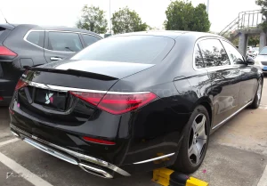 สปอยเลอร์ท้ายดรายคาร์บอน ทรง X (4 ประตู) Mercedes-Benz S-Class W223 SOOQOO
