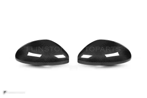 ครอบกระจกมองข้างดรายคาร์บอน ทรง OEM (พวงมาลัยซ้าย) Porsche 718 982 SOOQOO