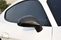 ครอบกระจกมองข้างดรายคาร์บอน ทรง OEM (พวงมาลัยซ้าย) Porsche 911 991 SOOQOO