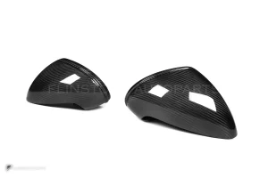ครอบกระจกมองข้างดรายคาร์บอน ทรง OEM (พวงมาลัยซ้าย) Porsche 911 991 SOOQOO