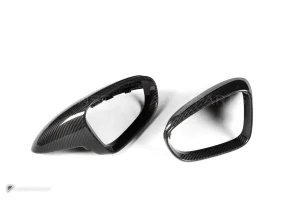 ครอบกระจกมองข้างดรายคาร์บอน ทรง OEM (พวงมาลัยซ้าย) Porsche 911 992 SOOQOO