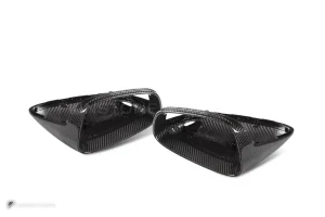 ครอบกระจกมองข้างดรายคาร์บอน ทรง OEM (พวงมาลัยซ้าย) Porsche 911 992 SOOQOO