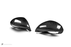 ครอบกระจกมองข้างดรายคาร์บอน ทรง OEM (พวงมาลัยซ้าย) Porsche 991RS 911RTS SOOQOO