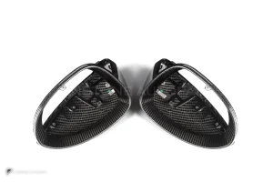 ครอบกระจกมองข้างดรายคาร์บอน ทรง OEM (พวงมาลัยซ้าย) Porsche Cayenne 9ya SOOQOO