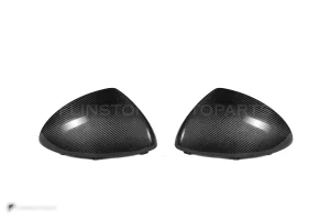 ครอบกระจกมองข้างดรายคาร์บอน ทรง OEM (พวงมาลัยซ้าย) Porsche Cayenne Caynne 958.1 SOOQOO