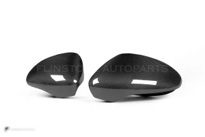 ครอบกระจกมองข้างคาร์บอนไฟเบอร์ Prepreg ทรง OEM (พวงมาลัยซ้าย) Porsche Panamera 971 SOOQOO
