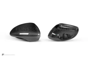 ครอบกระจกมองข้างคาร์บอนไฟเบอร์ Prepreg ทรง OEM (พวงมาลัยซ้าย) Porsche Panamera 971 SOOQOO