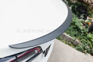 สปอยเลอร์ท้ายคาร์บอนด้าน ทรง A Tesla Model 3 SOOQOO
