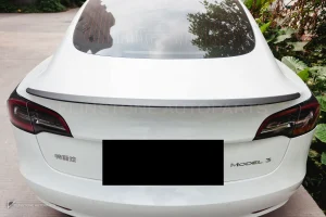 สปอยเลอร์ท้ายคาร์บอนด้าน ทรง A Tesla Model 3 SOOQOO
