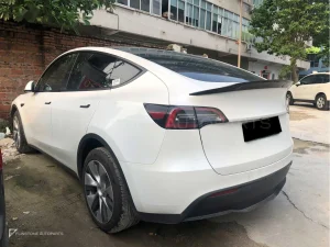 สปอยเลอร์ท้ายดรายคาร์บอน Tesla Model Y VS SOOQOO