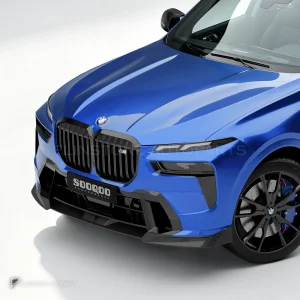 ลิ้นหน้าคาร์บอนไฟเบอร์ BMW X7 G07 ไมเนอร์เชนจ์ SOOQOO