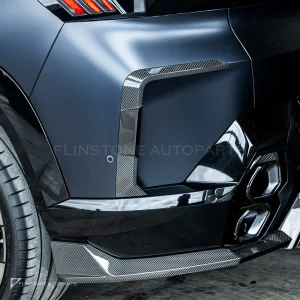 ชิ้นเสริมกันชนหลังดรายคาร์บอน BMW XM G09 SOOQOO
