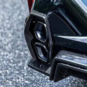 ครอบปลายท่อไอเสียคาร์บอนไฟเบอร์ BMW XM G09 SOOQOO