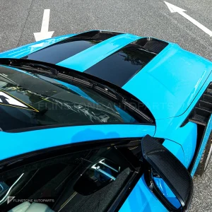 ฝากระโปรงหน้าผิวไพรเมอร์ขาว มีช่องระบาย ทรง V2 BMW M3 G80 G81 M4 G82 G83 SOOQOO