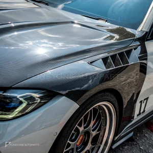 แก้มข้างดรายคาร์บอน มีช่องระบาย BMW M4 G82 G83 SOOQOO