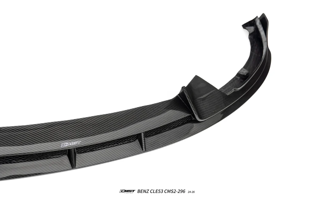 ลิ้นหน้า Carbon Fiber Mercedes Benz CLE53 C236 ทรง CMST ปี 2024 ขึ้นไป