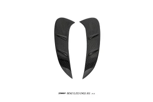 ครีบช่องลมแต่งกันชนหน้า 1 คู่ Carbon Fiber Mercedes Benz CLE53 C236 ทรง CMST ปี 2024 ขึ้นไป