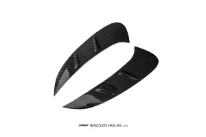 ครีบช่องลมแต่งกันชนหน้า 1 คู่ Carbon Fiber Mercedes Benz CLE53 C236 ทรง CMST ปี 2024 ขึ้นไป