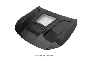 ฝากระโปรงหน้า แบบ A Carbon Fiber Mercedes Benz CLE53 C236 ทรง CMST ปี 2024 ขึ้นไป