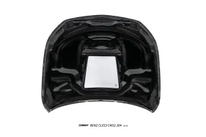 ฝากระโปรงหน้า แบบ A Carbon Fiber Mercedes Benz CLE53 C236 ทรง CMST ปี 2024 ขึ้นไป