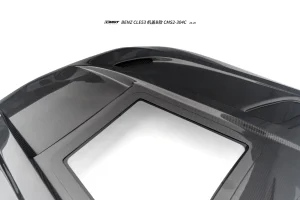 ฝากระโปรงหน้า แบบ B Carbon Fiber Mercedes Benz CLE53 C236 ทรง CMST ปี 2024 ขึ้นไป