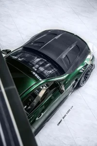 ฝากระโปรงหน้า V3 สกู๊ปกลาง Carbon Fiber Mercedes Benz CLE53 C236 ทรง CMST ปี 2024 ขึ้นไป