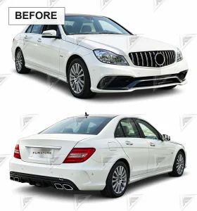 ชุดเปลี่ยนโฉม Mercedes-Benz C-Class W204 เป็น W205 ทรง AMG