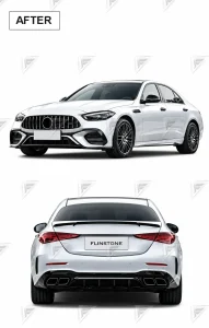 Facelift Conversion Kit Mercedes-Benz C-Class W205 is W206 style AMG