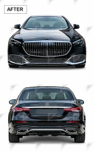 ชุดเปลี่ยนโฉม Mercedes-Benz E-Class W212 เป็น W213 ทรง Maybach แบบไม่ตัดต่อ