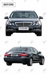 ชุดเปลี่ยนโฉม Mercedes-Benz E-Class W212 เป็น W213 ทรง Executive ตราตั้ง แบบไม่ตัดต่อ