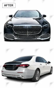 ชุดเปลี่ยนโฉม Mercedes-Benz E-Class W212 เป็น W213 ทรง Maybach แบบตัดต่อ