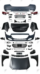 ชุดเปลี่ยนโฉม Mercedes-Benz E-Class W212 เป็น W213 ทรง Maybach แบบตัดต่อ